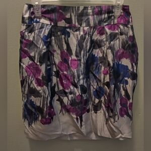 NICOLE FARHI 100% Silk Skirt 💜